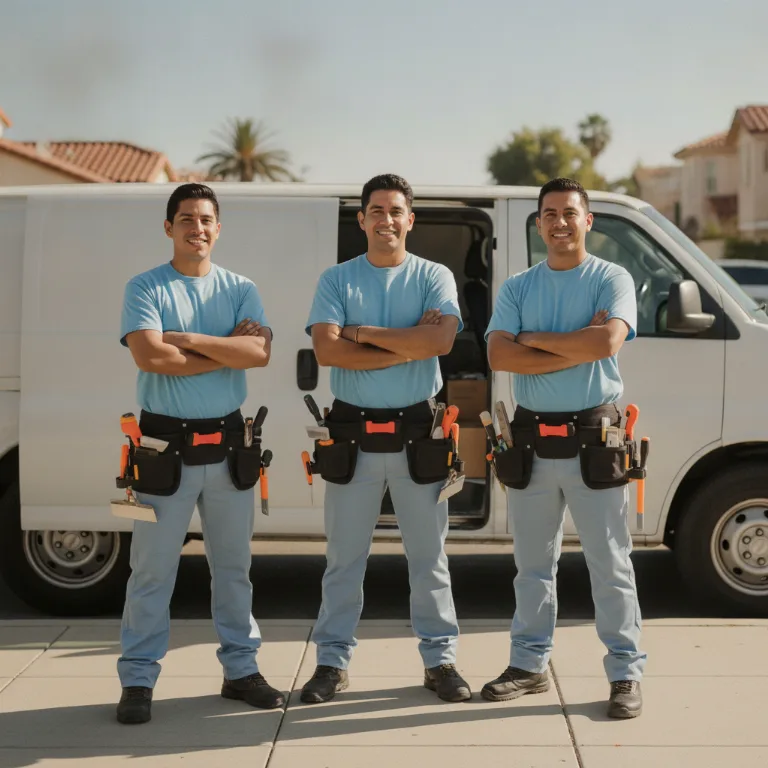 Ladrilhador equipe em Catalao
